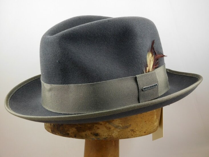 Stetson Fedora Traveller Vitafelt Vermont Grijs