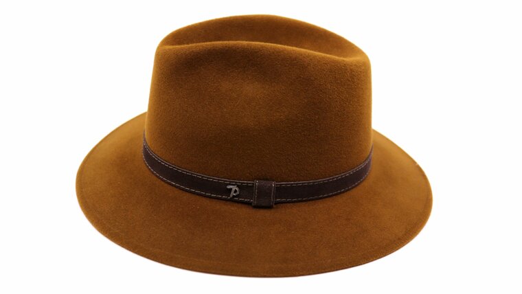 panizza fedora parma 00 premium haarvilt cognac