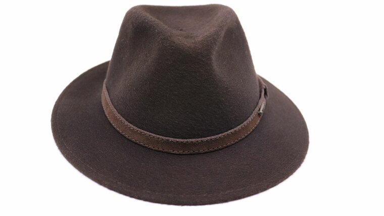 panizza fedora potenza 17 cashmere bruin