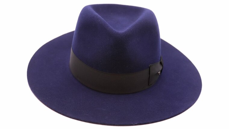 panizza fedora andrea 01 wolvilt navy contrast zwart