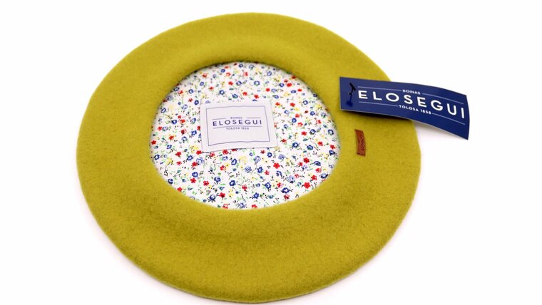 elosegui alpino baret merino wolvilt lime green