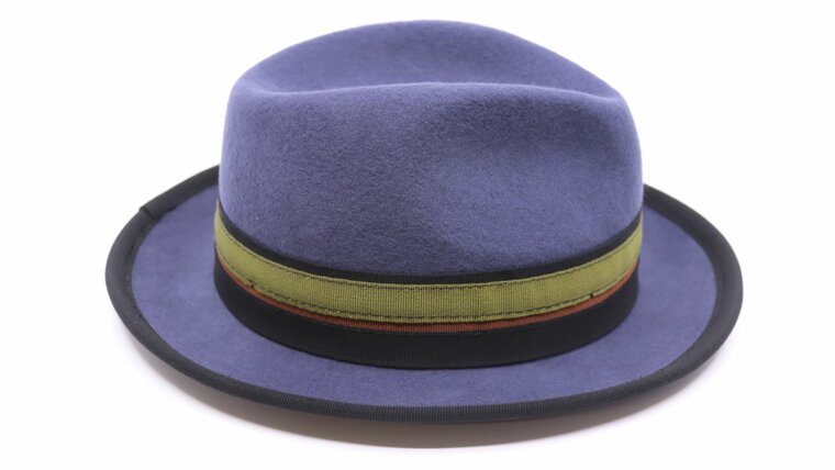 bedacht trilby billie woolfelt steel blue