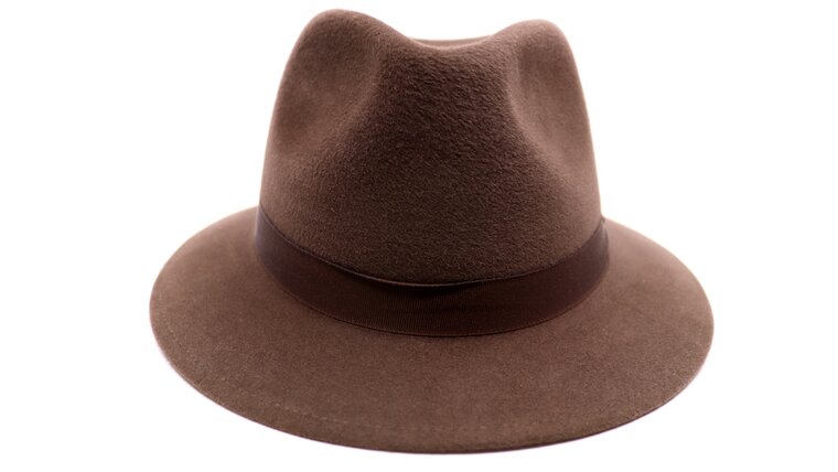 panizza fedora potenza 00 camoscio haarvilt hout bruin