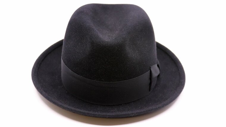 panizza fedora torino premium haarvilt zwart