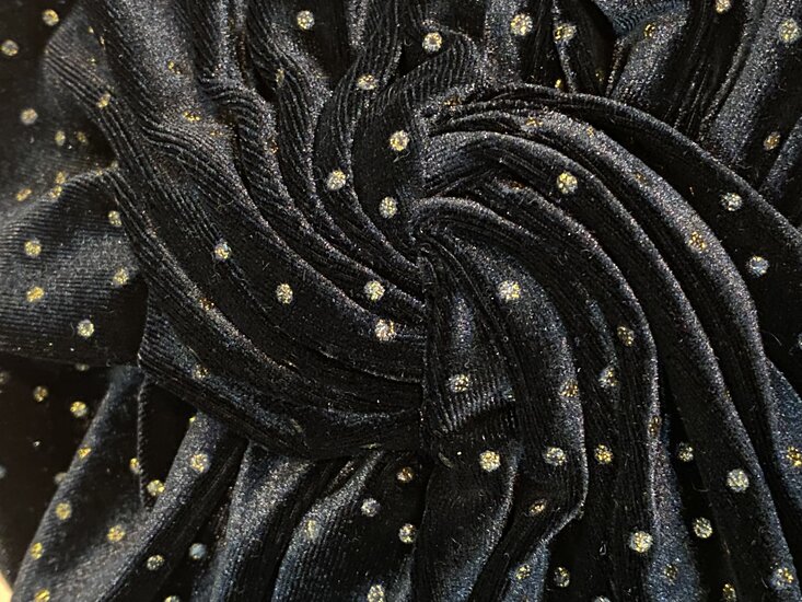 jos van dijck turban velvet starry night sky black