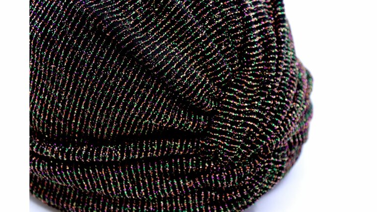 jos van dijck turban lurex metallic multicolor