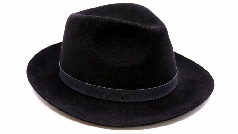 panizza fedora modena 01 premium haarvilt zwart