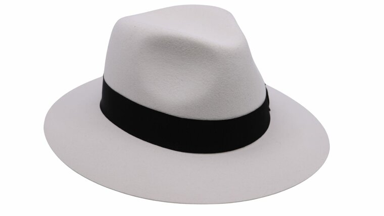 panizza fedora matera 00 haarvilt white