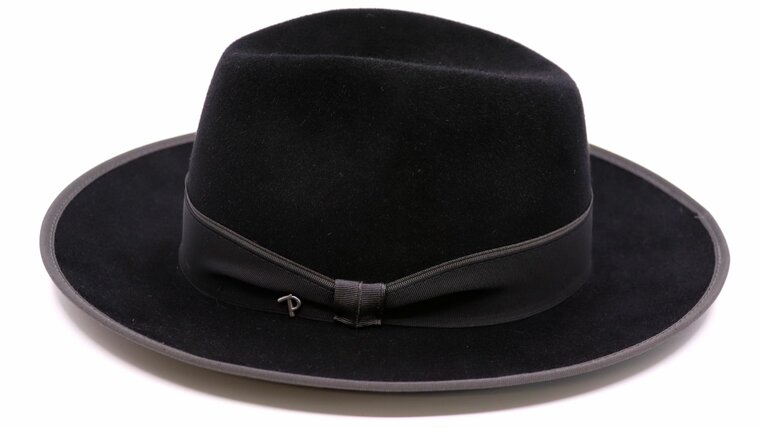 panizza fedora matera 00 bies premium haarvilt zwart