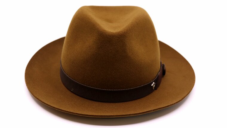 panizza fedora modena 01 premium haarvilt tobacco