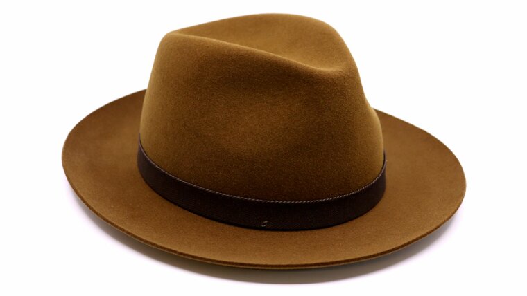 panizza fedora modena 01 premium haarvilt tobacco