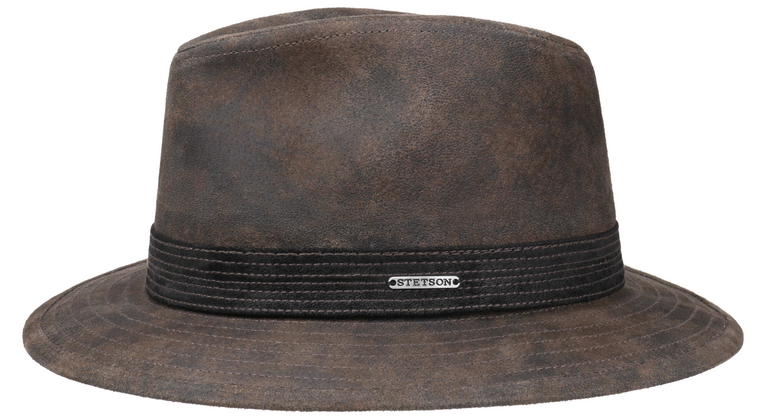 stetson traveller pigskin brown