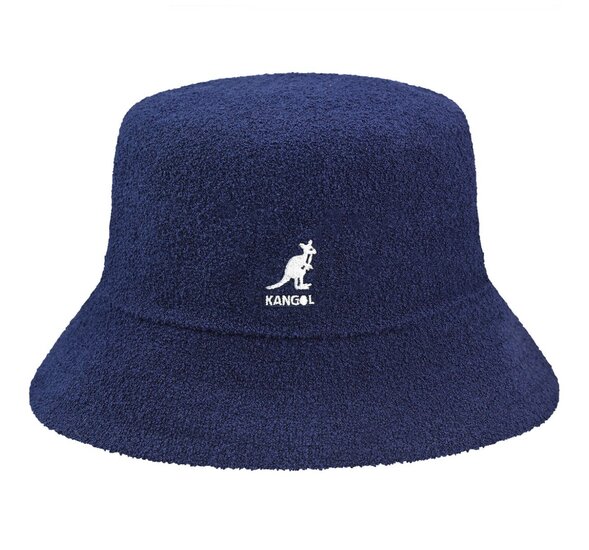 kangol bucket hat bermuda navy