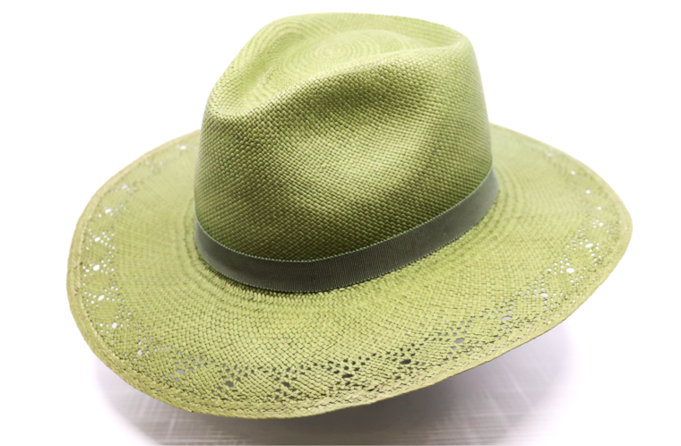 seeberger fedora genuine panama olive