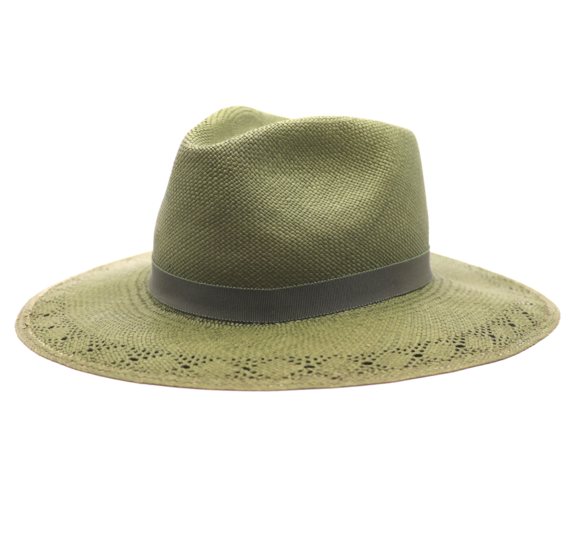 seeberger fedora genuine panama olive