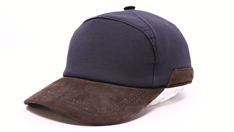 alfonso deste baseball cap met oorklep waterafstotend navy