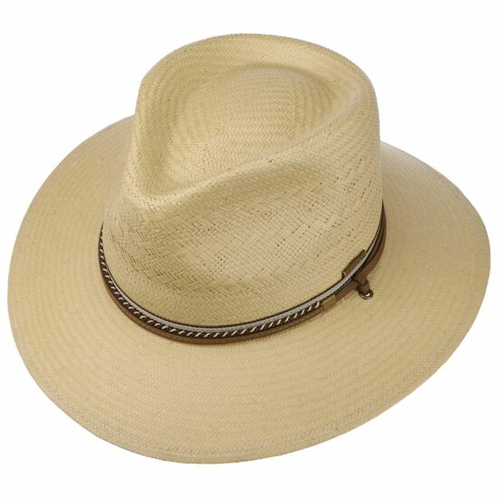 stetson fedora outdoor ralcott traveller vintage toyo natural brown