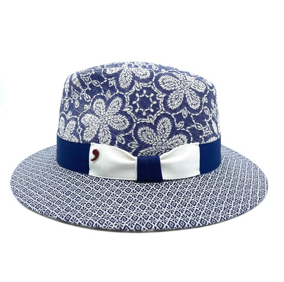 alfonso d este fedora potenza cottonmix upholstery floreale denim