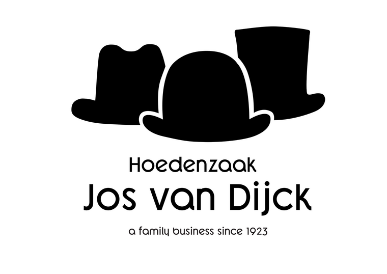 jos van dijck gelegenheidshoed noor sinamay zwart