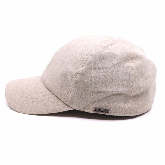 wigens baseball classic cap linnen mix beige