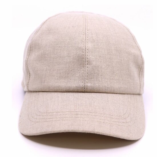 wigens baseball classic cap linnen mix beige