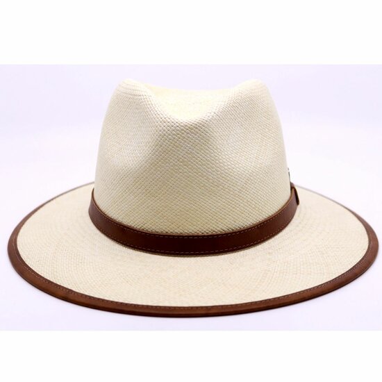 vintimilla outdoor fedora panama leder naturel