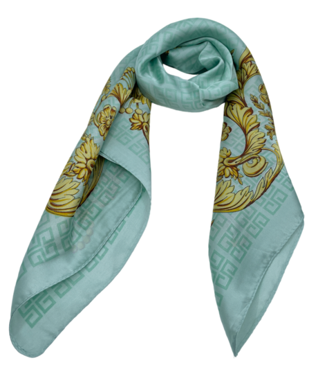 onkar neckerchief zijdemix victorian mint green 