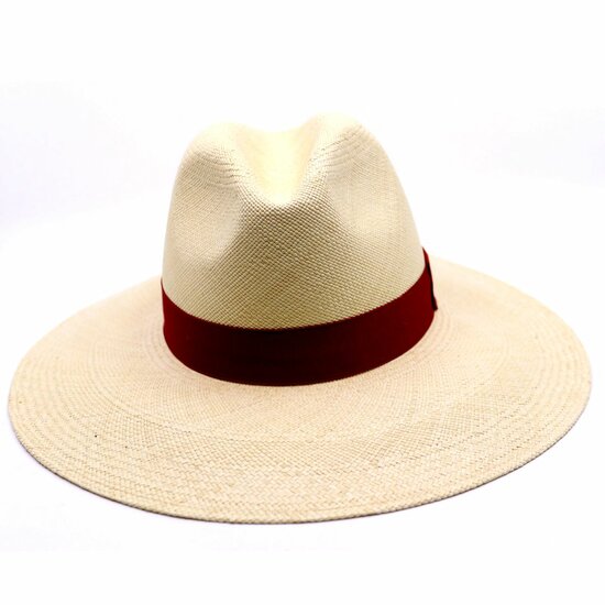 signes fedora sella plana panama natural mahogany