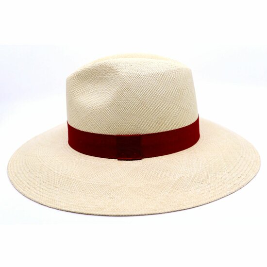 signes fedora sella plana panama natural mahogany