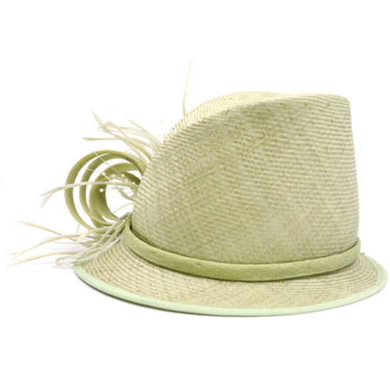 whiteley gelegenheidshoed trilby parasisal kiwi green