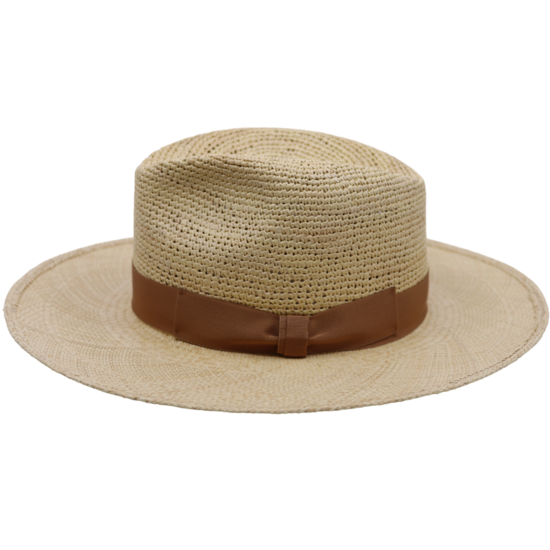 jos van dijck by tesi fedora picquicro crochet panama naturel en latte