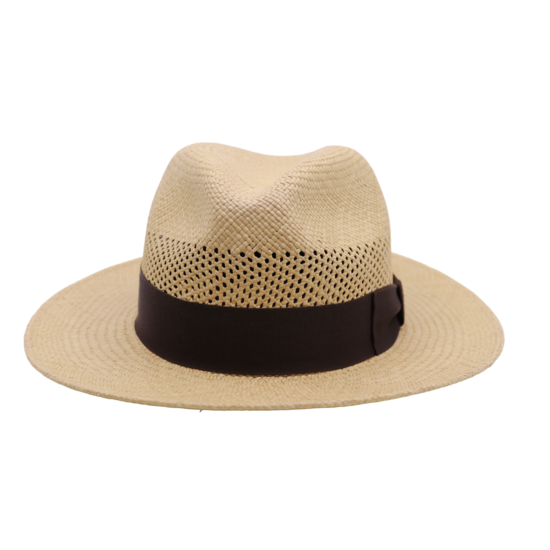 fiebig panama fedora klassiek ventilatie beige 