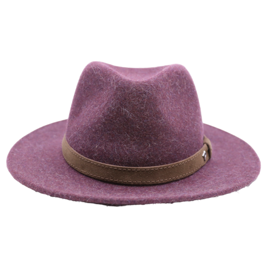 panizza fedora aquila ruig haarvilt bordeaux