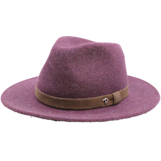 panizza fedora aquila ruig haarvilt bordeaux