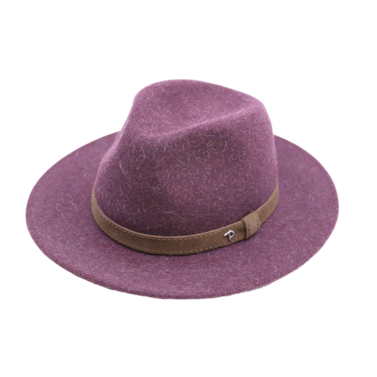 panizza fedora aquila ruig haarvilt bordeaux