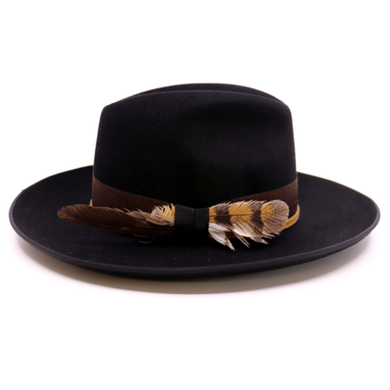 baldini bespoke fedora ravencrest heritage zwart