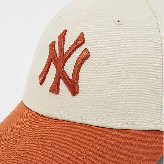 new era baseball cap 9forty new york yankees patch world series creme toffee