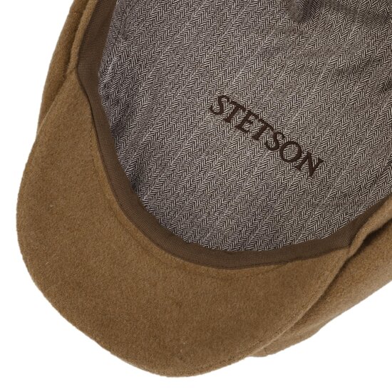 stetson hatteras newsboy cap wol kasjmier mix natural