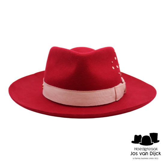 panizza fedora bespoke trapani wolvilt regal crimson royale