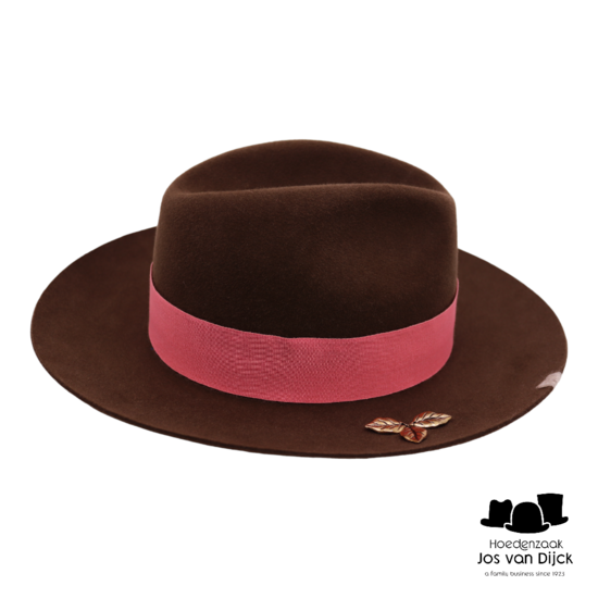 bespoke panizza fedora haarvilt pink autumn