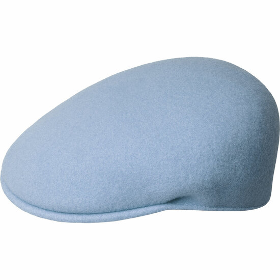 kangol flatcap 504 wool glacier blue