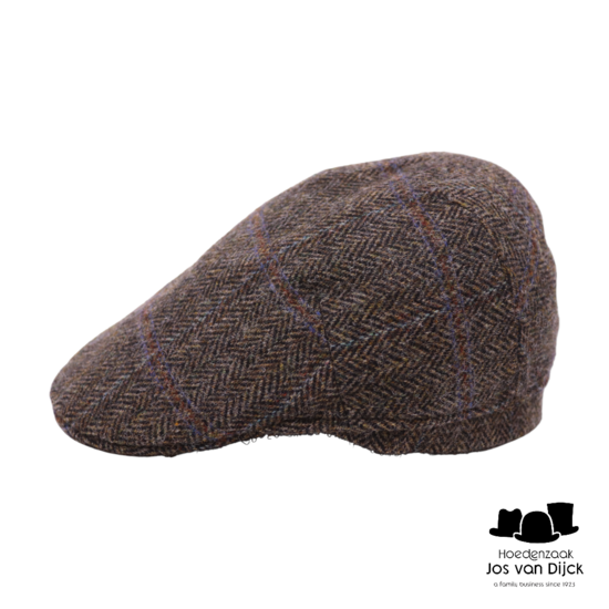 portaluri ivy pet crossover tweed visgraat en tartan bruin