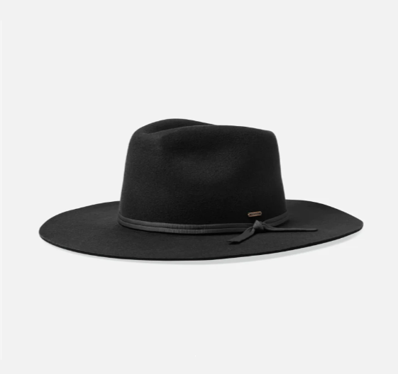 brixton cohen cowboy wool felt black