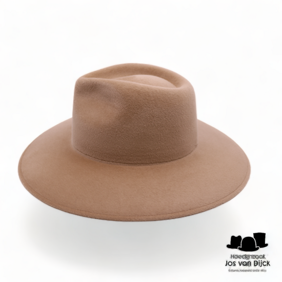 jos van dijck fedora 9100 anniversary edition velour soft camel