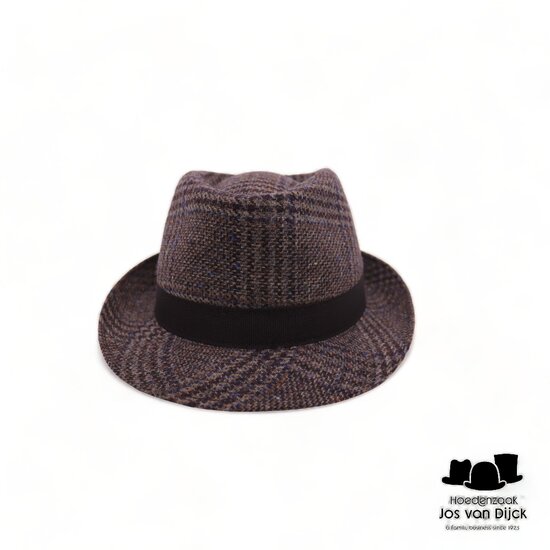 mida trilby tweed gemeleerd taupe 