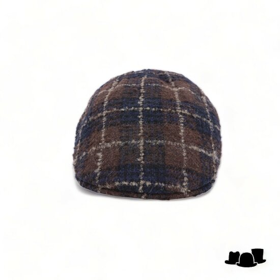 portaluri ivy pet crossover boucle tartan blauw bruin