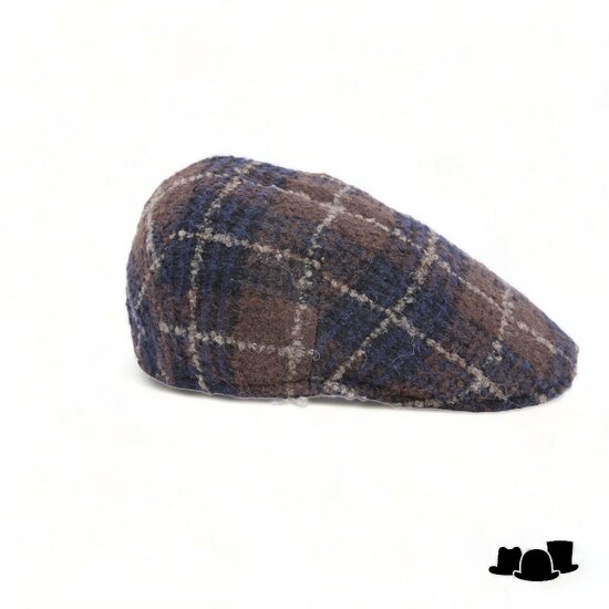 portaluri ivy pet crossover boucle tartan blauw bruin