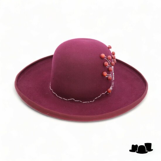 tesi bespoke pallone open crown lanscape bordeaux 