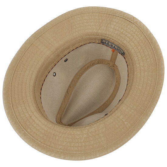 stetson traveller delave organic cotton beige