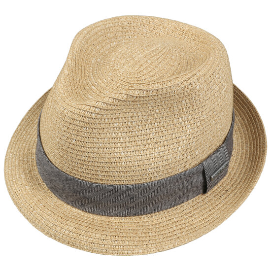 stetson trilby zomerhoed toyo gemeleerd beige